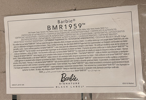 Barbie BMR1959 kollektsiooni nukk Mattel (6 foto / 8)