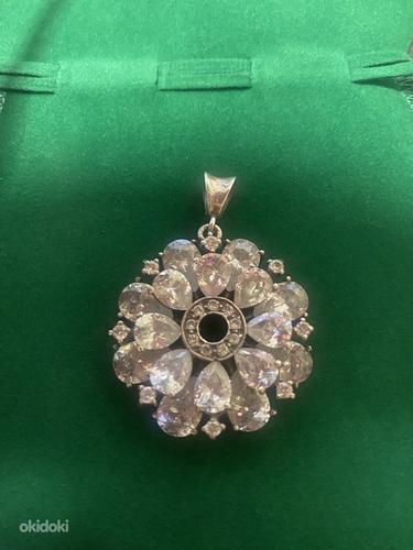 Кулон ожерелье из серебра (фото #1)