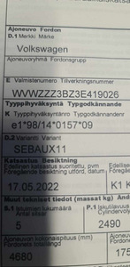 Volkswagen passat 2,5 4X4 Automatic tiptronic (9 фото из 9)