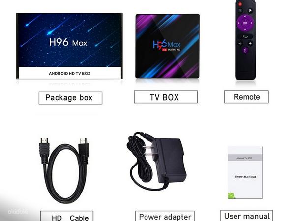 Android TV H96 Max 64GB (foto #3)