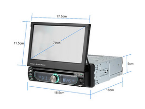Car DVD 7" 1705AD (2 foto / 3)
