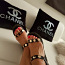 Chanel padjakatted-must samet kristallidega 2 tk (foto #2)