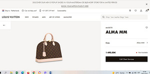 Сумка Louis Vuitton Alma (3 фото из 3)