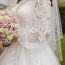 Блестящее свадебное платье (фото #2)