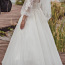 Блестящее свадебное платье (фото #4)