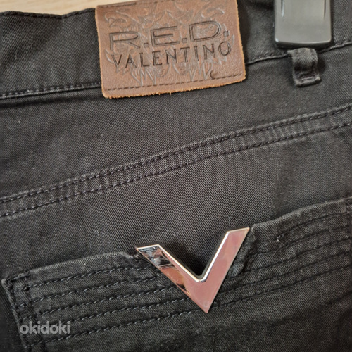 Red Valentino mustad teksad (foto #4)