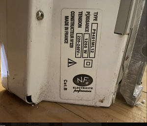 Eleektriline soojend 1250W Elektrikeris 1250W (2 foto / 2)