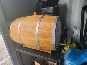 Tammest veinivaat, 50 l, roostevaba teras (2 foto / 4)