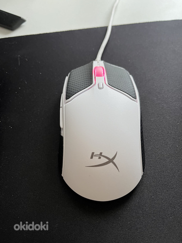 Продам игровую мышь HyperX Pulsefire Haste 2 белого цвета (фото #1)