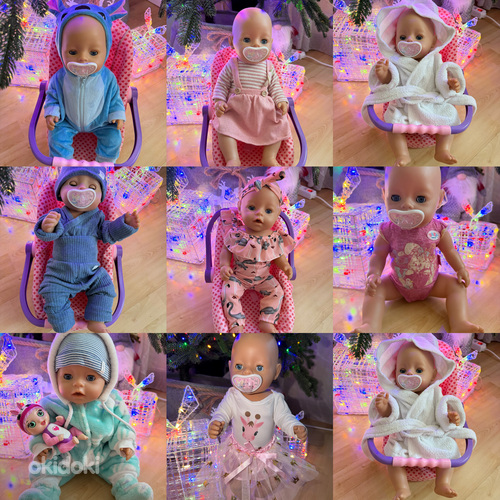 Nukk Baby Born, nukk + riided