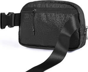 Unisex crossbody kott / vöökott / kõhukott (must ja sinine) (4 foto / 8)
