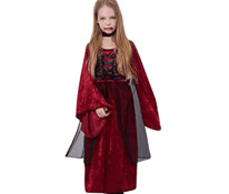 Keskaegne kleit / nõia või vampiiri kostüüm lapsele