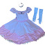 Платье принцессы для взрослых с аксессуарами/короной (фото #3)