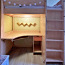 Двухъярусная кровать со столом и шкафом. Комод и кровать. (фото #2)