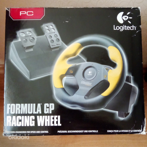 Logitetch руль с педалями