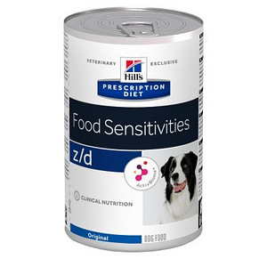 Hill's z/d Food Sensitivities konserv, 370g x 2tk (1 foto / 3)