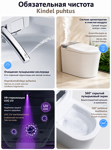Умный унитаз, smart toilet (8 фото из 10)