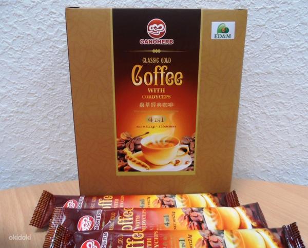Kohv Ganodermaga, Korditsepsiga tervise jaoks (foto #2)
