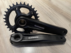 Shimano 1x12 Deore käpad koos 32 hammakaga. (1 foto / 2)