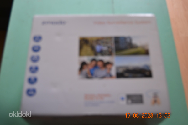 Комплект охранных 4 видео камер с записывающим устройством (фото #4)