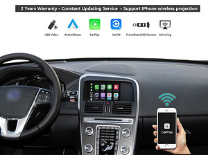 Juhtmevaba CarPlay ja Android moodul Volvo V70/XC70 (2011-) (1 foto / 2)