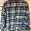 Фланелевая рубашка H&M размер 164 синий/креповый (фото #2)