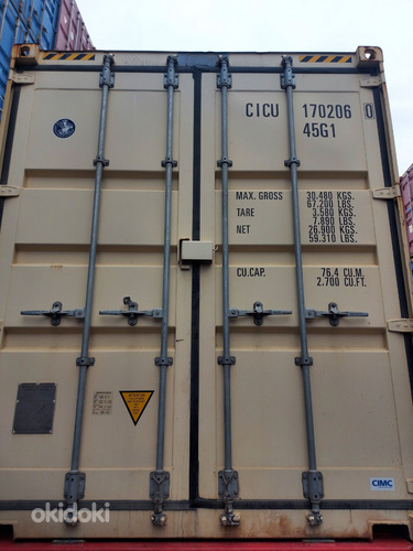 Морской контейнер 40HC | Высокий контейнер 2020а (фото #3)