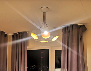 Rippvalgusti Nowodvorski Ball 6604 7x35W GU10 lamp Valge (1 foto / 4)