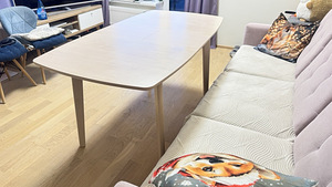 Pikendatav söögilaud (120-150×80 sm) +Toolid (10 foto / 10)