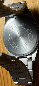 BERNY Men Automatic Titanium Classic Watch 41mm (3 foto / 5)