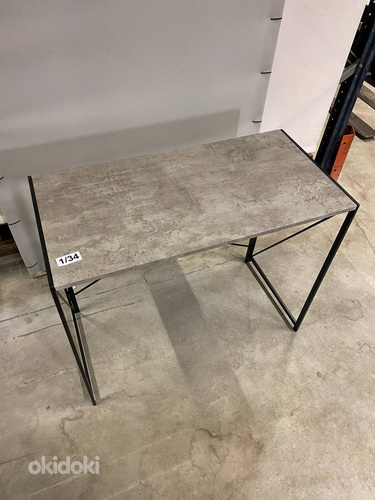 Gray living room table 90 х 45 х 74 сm (5399) (фото #2)