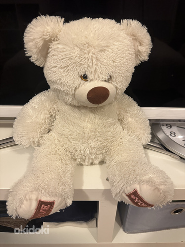 Kohev valge karu «Love You» 70 cm