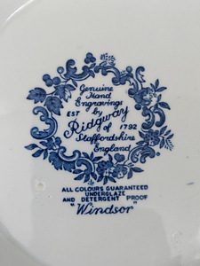 Vintage Ridgway Staffordshire Windsor supitirin (2 foto / 2)
