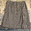 Черно-Белая официальная женская юбка (фото #1)