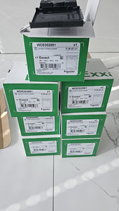Schneider electric pistikupesad, lülitid, raamid jne. Uus!!! (8 foto / 10)