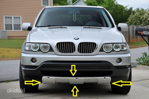 Spoiler BMW X5 E53 Skid plate (foto #1)