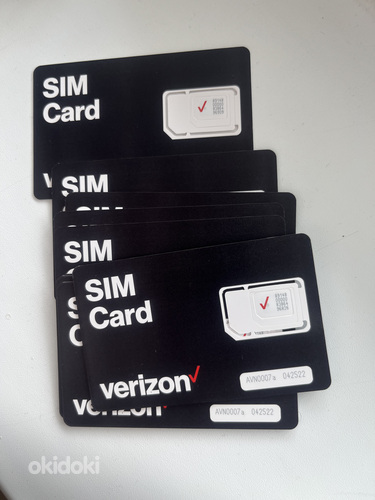 USA sim card, SIM kaart (foto #1)
