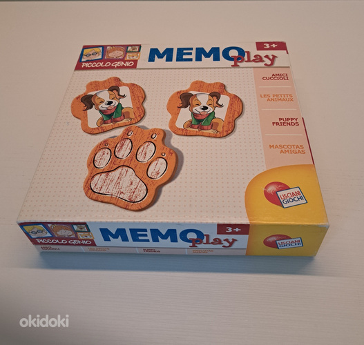 Настольная игра MEMO, абсолютно новая, возраст 3+ (фото #1)