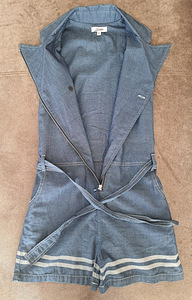 Junior Gaultier teksa jumpsuit šortidega, s 8 aastat (4 foto / 4)