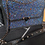 Продается новая эффектная сумочка с камушками. Темно-синий цвет (фото #2)