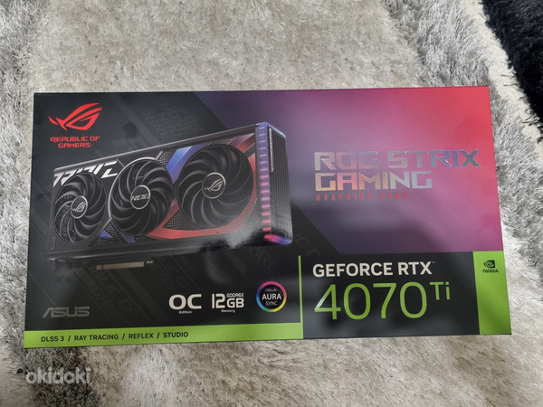ROG Strix GeForce RTX™ 4070 Ti 12GB GDDR6X OC Edition (foto #1)