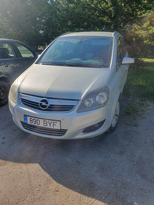 Müüa Opel Zafira diisel, 7 kohta 2009 (2 foto / 10)