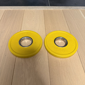 2 x 1,25 kg kangi raskuskettad (1 foto / 2)