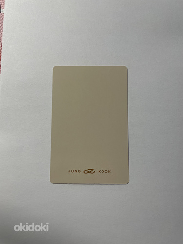 Jungkook photo card golden album (foto #2)