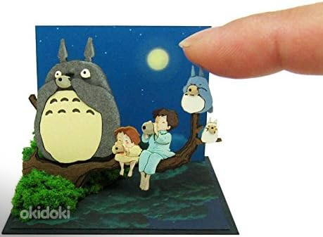 ''Totoro'' Sankei Japanese paper theater craft 3D MINI ART (foto #3)
