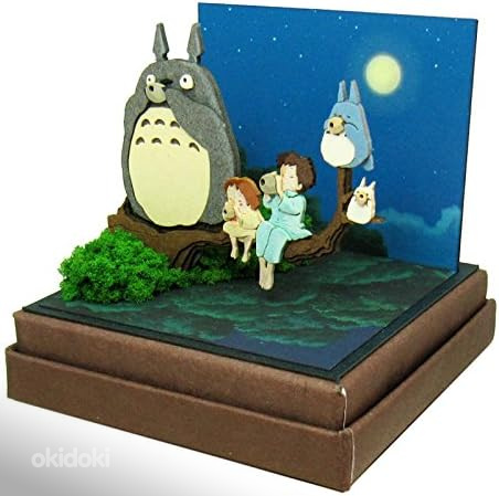''Totoro'' Sankei Japanese paper theater craft 3D MINI ART (foto #8)
