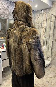 Rare! Stella Rossa Arctic Wolf Fur Coat (5 foto / 10)