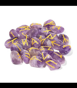 Amethyst Rune Oracle Game - Velvet Bag (2 foto / 3)