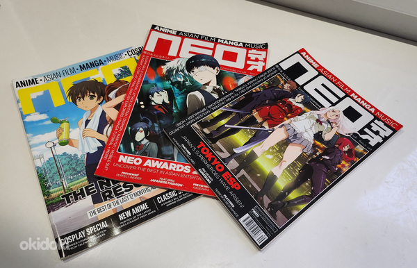 Журналы аниме, азиатские фильмы, манга, музыка, косплей (фото #1)