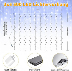 UUS! LED kardin 2x2m./3x3m. / Uus LED kardin 2x2m./3x3 (7 foto / 8)
